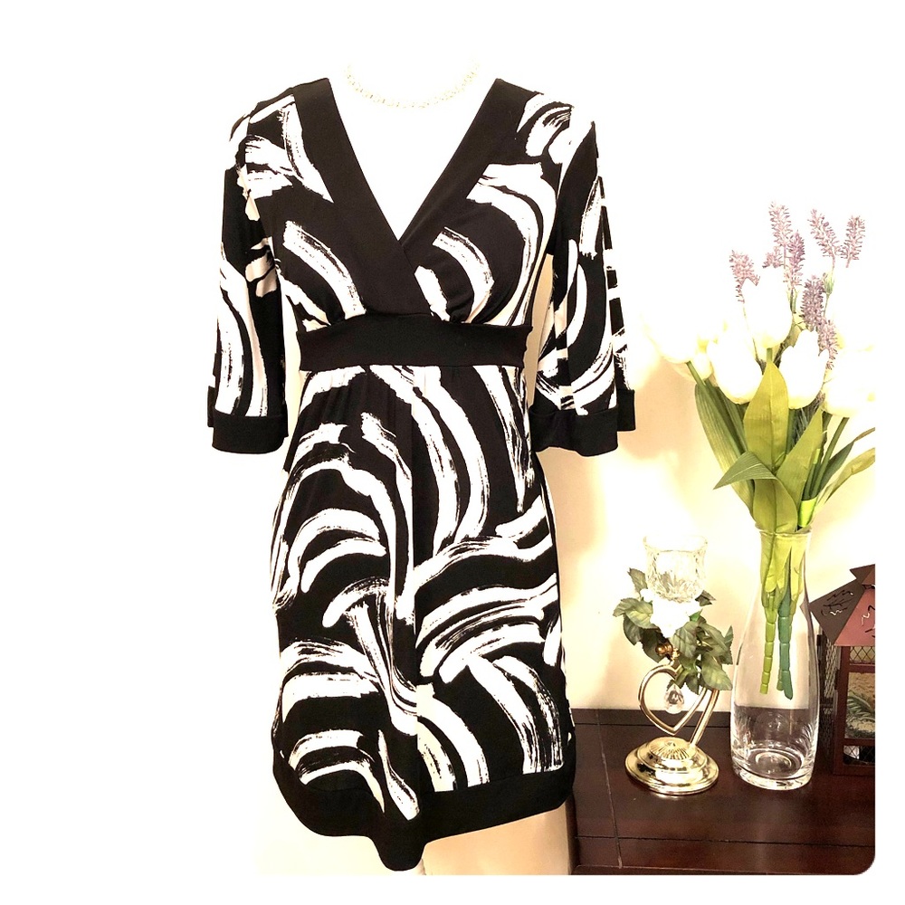 Flare Sleeves Dress